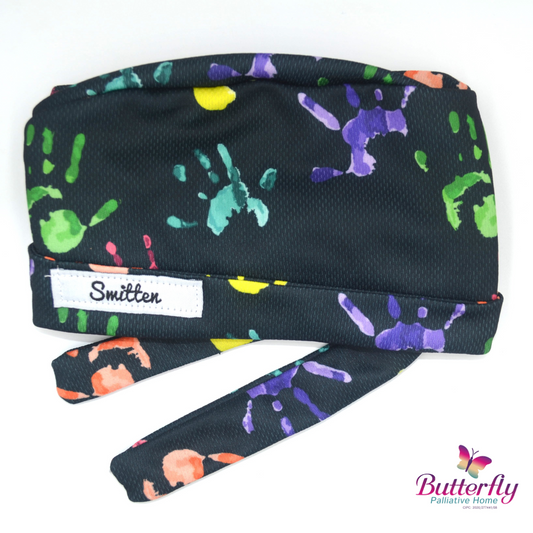 Butterfly Palliative Home Scrub Cap